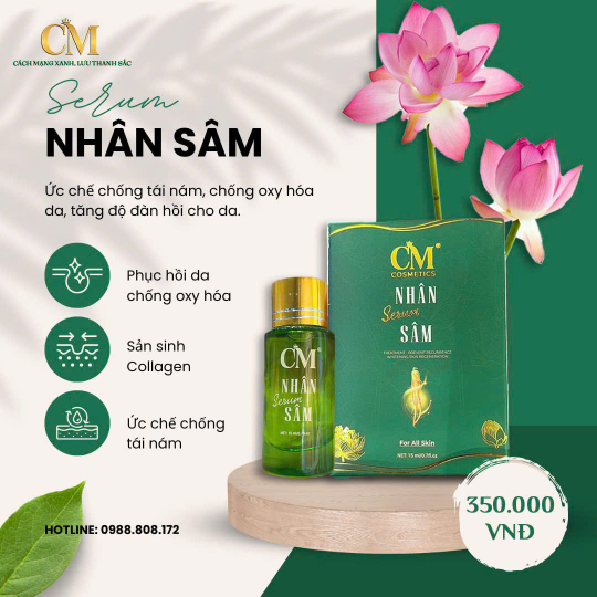 Serum Nhân Sâm - CM Spa