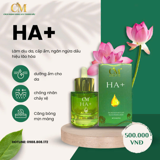 Ha+ dưỡng chất - CM Spa